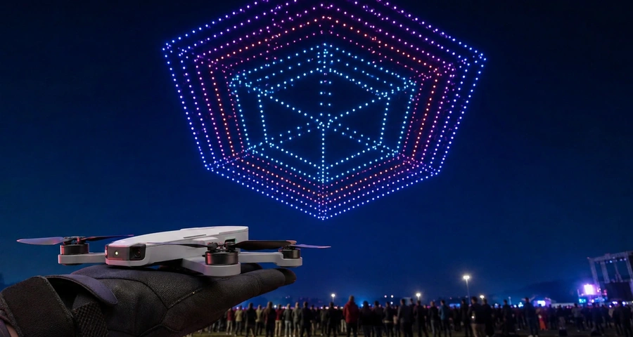 EMO Mini: 249gramový dron pro profesionální světelné show