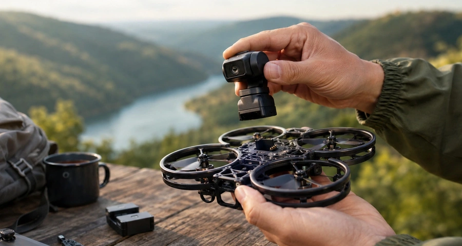 HoverAir Versa: gimbalová kamera, která se promění v dron